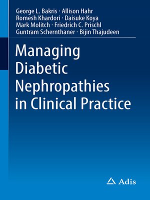 cover image of Managing Diabetic Nephropathies in Clinical Practice